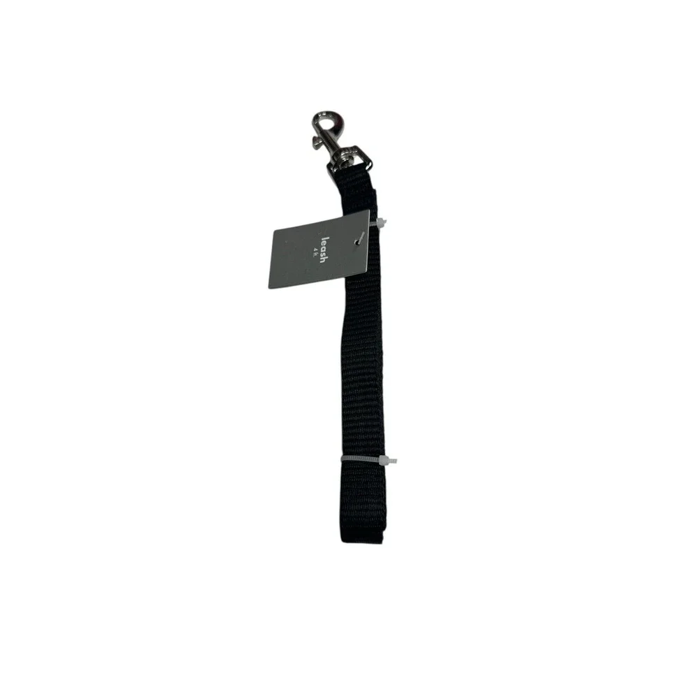 NEW black‎ 4 foot dog leash